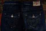 True Religion 04503-06 Dark Vintage Joey Womens Basic Jean