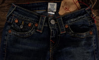 True Religion 10572-07 Medium Vintage Billy Womens Jean