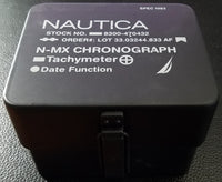 Nautica Orange Strap White Dial Men's Chrono A16591G - Retail $195 (59% off)