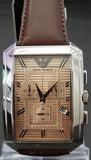Emporio Armani Men's Rose Tone Dial Watch AR0473 - Retail $325 (54% off)
