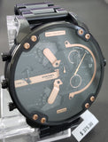 Diesel Mr Daddy 2.0 Gunmetal-Tone Stainless Steel Men's Watch DZ7312 - Retail $375 (49% off)