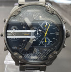 Diesel Mr Daddy 2.0 Gunmetal-Tone Stainless Steel Men's Watch DZ7331 - Retail $425 (49% off)