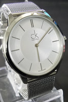 Calvin Klein Minimal Silver Dial Men's Watch K3M21126 - Retail $225 (54% off)
